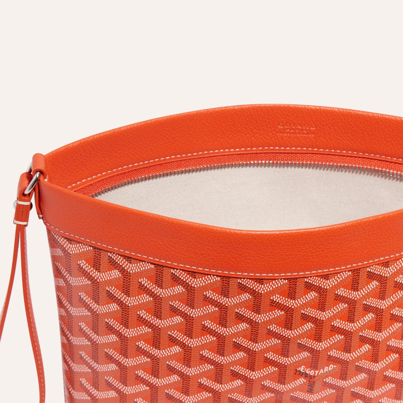 Goyard Conti Pouch Orange - Image 4